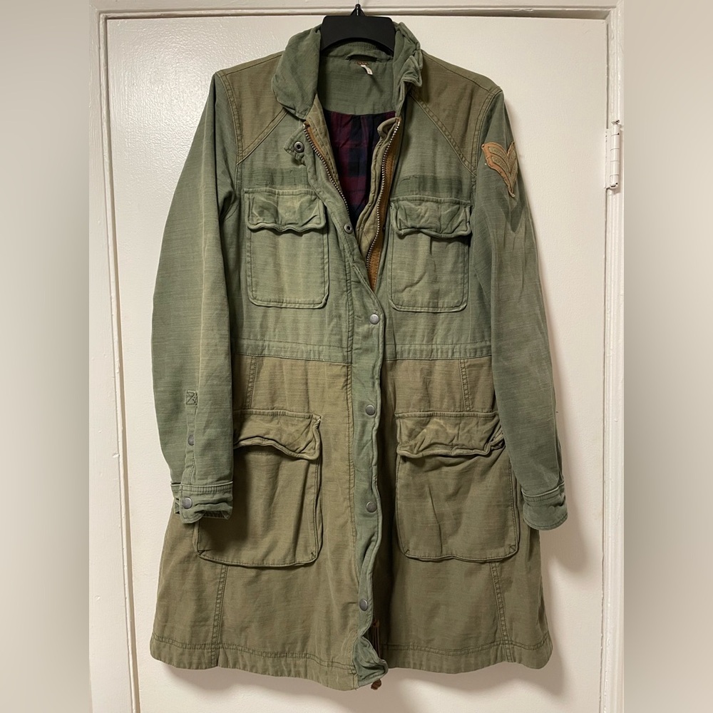 Free People Military Jacket
